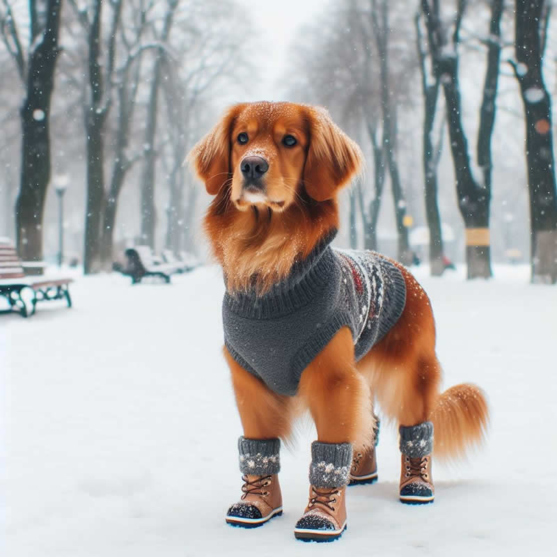 Winter Dog Walks-Paw Protection